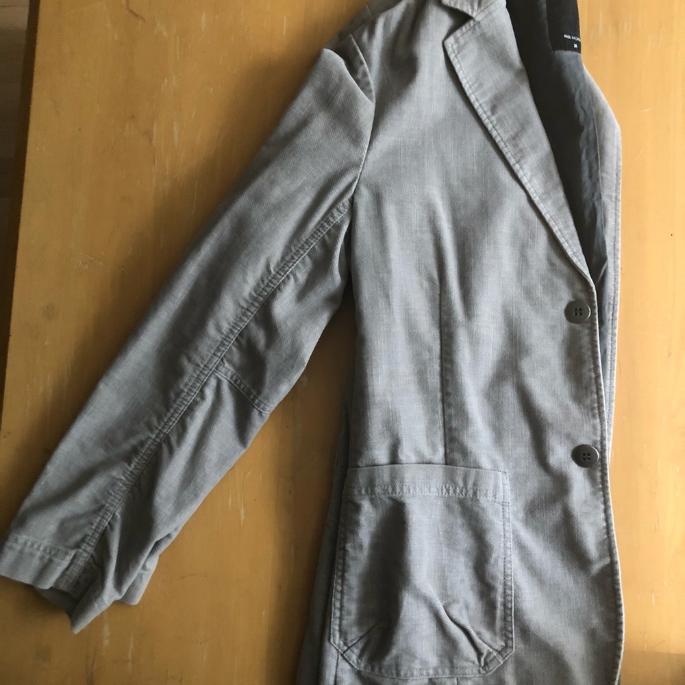 Calvin Klein corduroy sport coat gray medium